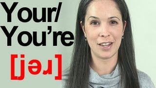 How to Pronounce the Word YOUR in a Sentence  American English Pronunciation [upl. by Aidualk]