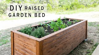 DIY Raised Garden Bed with Drawers [upl. by Shayna]