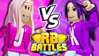 Janet VS Kate RB Battles on Roblox 🥇 [upl. by Dlaniger]