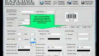 Barcode Generator Software [upl. by Schonthal302]