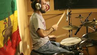 XALS forward ever band drummer  different styles of reggae drums medley [upl. by Erbe653]