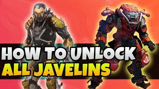 Anthem How To Unlock All Javelins  Anthem News Update [upl. by Cheyney582]