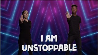 UNSTOPPABLE LYRIC amp DANCE VIDEO  Kids on the Move [upl. by Yllib]