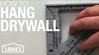 How to Hang Drywall [upl. by Blake204]