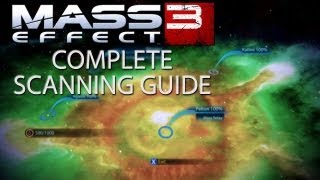 Mass Effect 3 Complete Scanning Guide [upl. by Anniroc623]