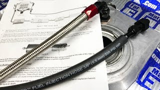 How To Properly Add A Fuel Return Line for EFI Installation [upl. by Suelo]