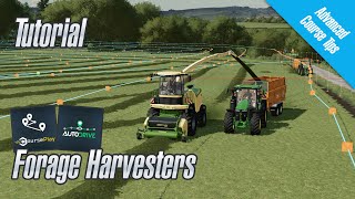 AutoDrive and Courseplay for Forage Harvesters  FS22 [upl. by Nivlem949]