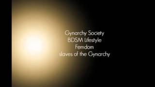 Introduction to Gynarchy Society [upl. by Nosral]