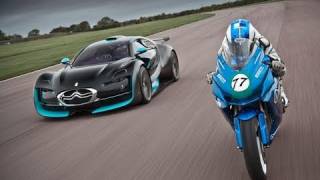 Electric car vs bike Citroen Survolt vs Agni Z2 [upl. by Powel]