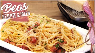 Spaghetti Carbonara zubereiten  Pasta 🧀 [upl. by Yrrem]