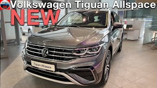 NEW Volkswagen TIGUAN Allspace 2023  Visual REVIEW [upl. by Noraf]