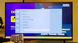 How to Factory Reset Back to Original Settings on Samsung Smart TV [upl. by Nerradal]