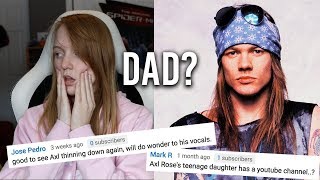 Female Axl Rose Reacts to Axl Rose [upl. by Evreh187]