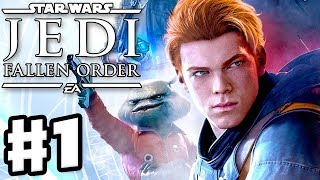 Star Wars Jedi Fallen Order  Gameplay Walkthrough Part 1  Cal Kestis amp Second Sister Intro PC [upl. by Neenwahs17]