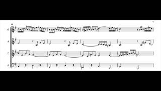 BachSwingle Singers  Fugue in G minor transcription [upl. by Eelrebma]