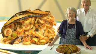 Pasta Grannies enjoy Adis anelletti timballo from Palermo [upl. by Nolan697]