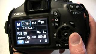 Using the Canon EOS 1100D  Rebel T3 DSLR  Media Technician Steve Pidd [upl. by Ajile]