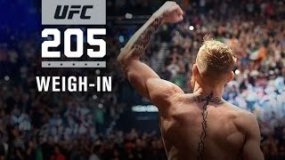 UFC 205 Official Weighin [upl. by Silma278]