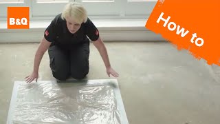 How to lay flooring part 1 preparation [upl. by Macmillan216]