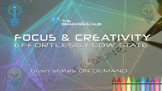 Focus amp Creativity Flow State Isochronics Tones for Creative Thinking Writing [upl. by Nudd]