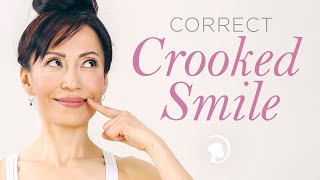 Correct Crooked Smile With One Simple Exercise [upl. by Fabrice]