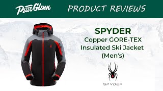 2019 Spyder Copper GORETEX Insulated Ski Jacket Review [upl. by Yanaj848]