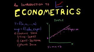 Econometrics  Lecture 1 Introduction [upl. by Yntirb574]