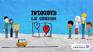 LES DIRECTIONS  Demander et indiquer le chemin [upl. by Naamann]