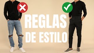 7 Reglas De Moda Que Todos Los Hombres Deben Aprender [upl. by Ihtac]