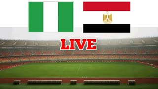 NIGERIA VS EGYPT LIVE [upl. by Eiraminot690]