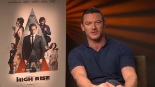 HIGHRISE  Luke Evans  Interview [upl. by Aralomo]