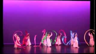 15 Flying Silk Ribbon Dance Journey into Asia 2012 Rebirth [upl. by Doralynn636]