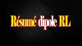 Resumé dipole RL bac [upl. by Arik]