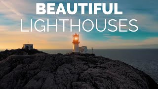 10 Most Beautiful Lighthouses in the World  Travel Video [upl. by Akli]