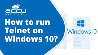 How to run Telnet on Windows 10 [upl. by Attehcnoc]