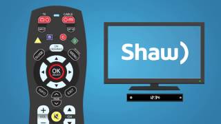 HOW TO  Program your Shaw Receiver Remote to Your TV [upl. by Hsirrehc]