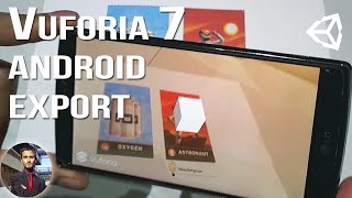 Vuforia  Export Build to Android Unity  Augmented Reality Apps [upl. by Gensmer]