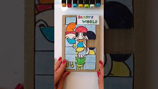 Cardboard Pazzles Games Dandys World Paper Craft dandysworld papercraft cardboard shorts [upl. by Airres]