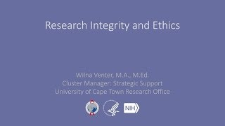 Research Integrity and Ethics [upl. by Wendelina]