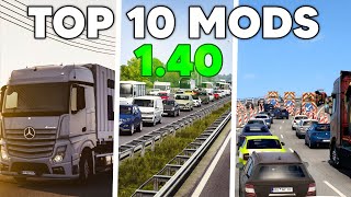 TOP 10 Mods for ETS2 140 [upl. by Adok]