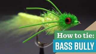 How to Tie Perfect Summertime Fly  The quotBass Bullyquot [upl. by Helmut]