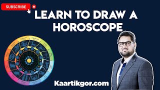 How to Draw a Horoscope  Chart Basics  Kaartik Gor [upl. by Annelise]