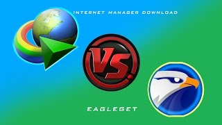 Internet Download Manager vs EagleGet Speed Test [upl. by Ricoriki]