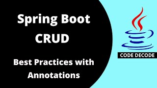 Spring Boot CRUD best practice with Annotations  Hibernate  MySQL  Live Demo [upl. by Rebor]