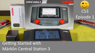 Getting Started with Märklin Central Station 3 CS3 Episode 1 [upl. by Annaj]