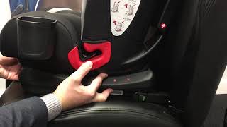 Simple steps to removing any ISOFIX car seat [upl. by Gentille593]