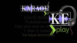 Probablemente Karaoke  Chistian Nodal y David Bisbal [upl. by Halihs]