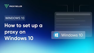 Proxy settings on Windows 10 [upl. by Cuthbertson]