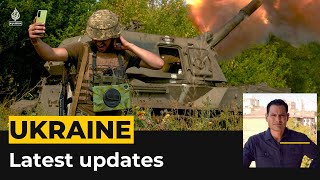 LIVE UPDATES  Ukraine war counteroffensive around Kharkiv [upl. by Iron]