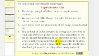 Introduction to Apportionment [upl. by Avenej]